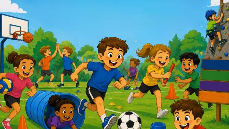 Sportkamp 1e-3e leerjaar: Sport & Spel