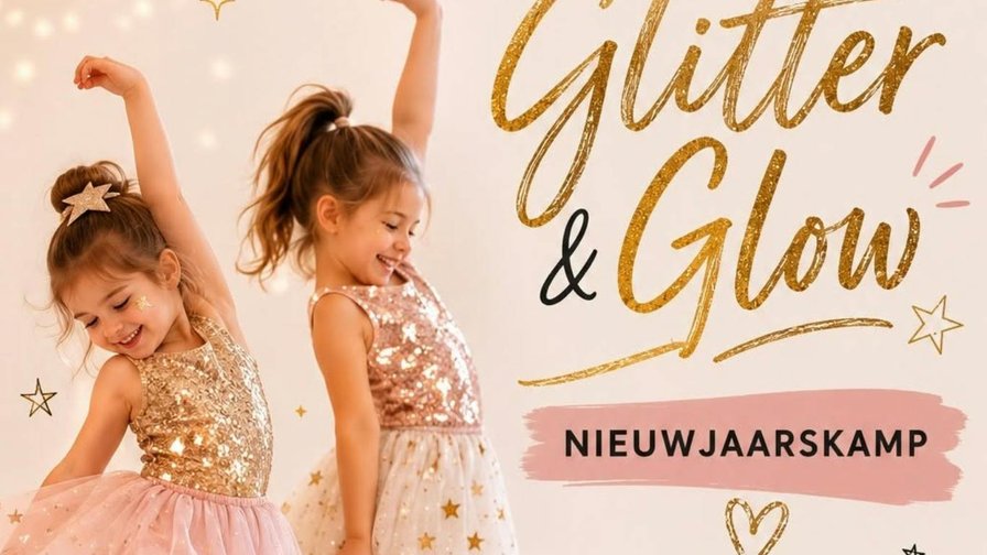 Glitter & glow kamp
