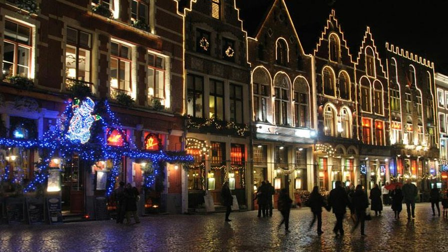 kerst shoppen in Brugge