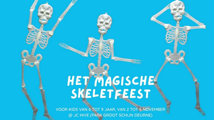 ClubMG Kids kamp: het magische skeletfeest