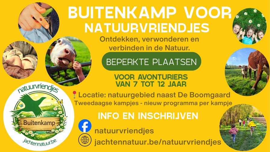 Buitenkamp voor Natuurvriendjes #uitinliedekerke #uitin1770 #1770