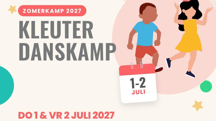 Kamp 1: 1 tem 2 juli 2027 - kleuterdanskamp