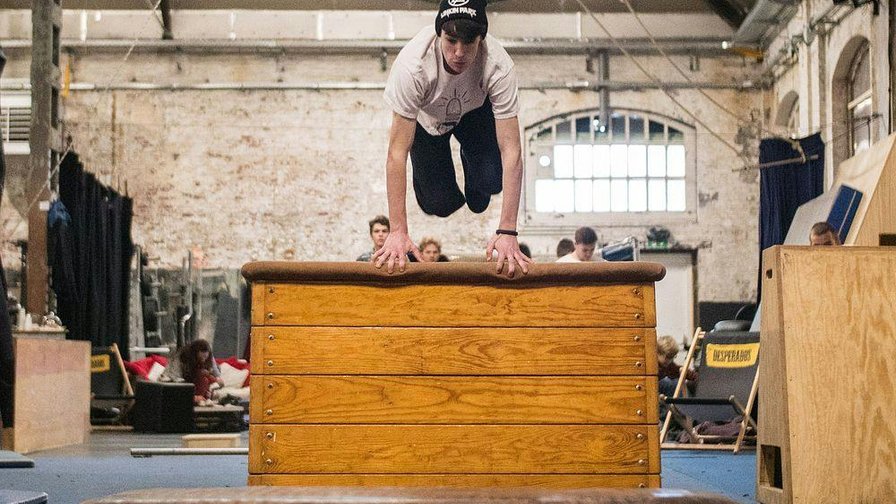Pasen Week 2 2027 - Parkour, namiddag (10-14 jaar / 5 halve dagen)
