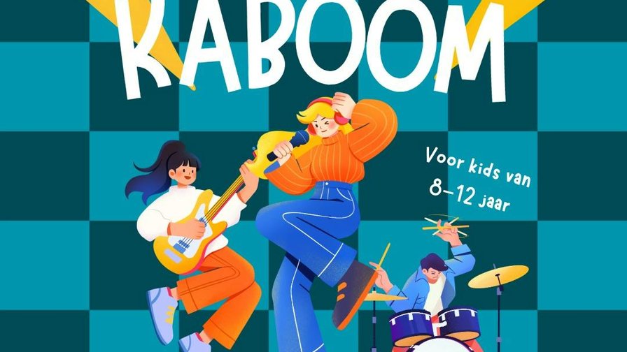 KABOOM Muziekkamp voor 8- tot 12-jarigen / 4AD