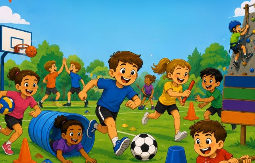 Sportkamp 1e-3e leerjaar: Sport & Spel