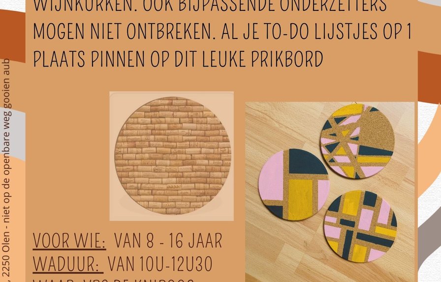DIY prikbord