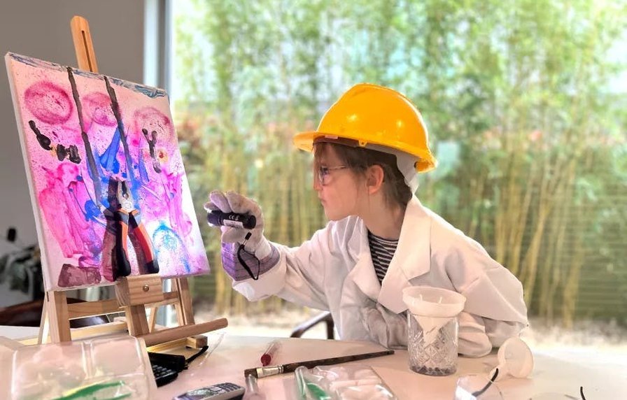 Crea-atelier - Steam kunstlabo - ingenieus met kunst (6 tot 9 jaar)