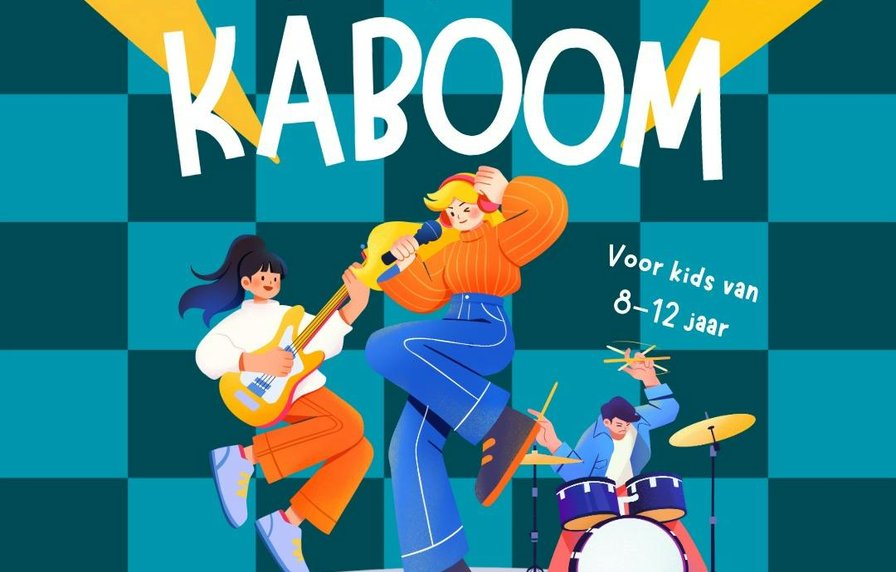KABOOM Muziekkamp voor 8- tot 12-jarigen / 4AD